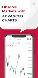 Screen shot of '5Paisa app' one of the best trading app in India