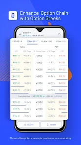 Screen shot of Angel one,one of the best trading app in India