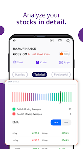 Screenshot of IIFL Markets app,one of the best trading app in Indian